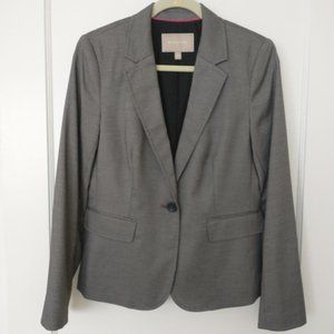 BANANA REPUBLIC Women's Blazer (Grey, Size 8)